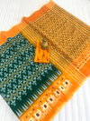 MG 400 Daily Wear Plain Linen Printed Sarees Wholesale Shop In Surat
